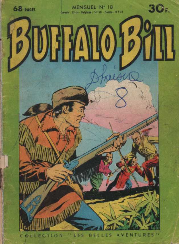 Scan de la Couverture Buffalo Bill Mondiales n 18
